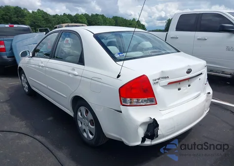 2009 Kia Spectra Ex z USA, uszkodzony, nr VIN KNAFE221895616443